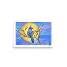 Load image into Gallery viewer, Art Print - Blue Jay Moon