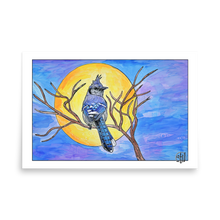 Load image into Gallery viewer, Art Print - Blue Jay Moon
