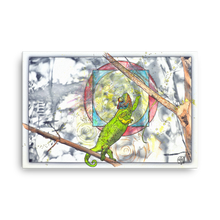 Load image into Gallery viewer, Canvas Print - Chameleon