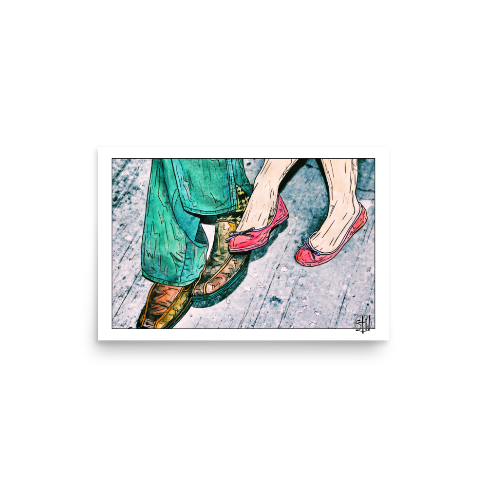 Art Print - Red Shoes