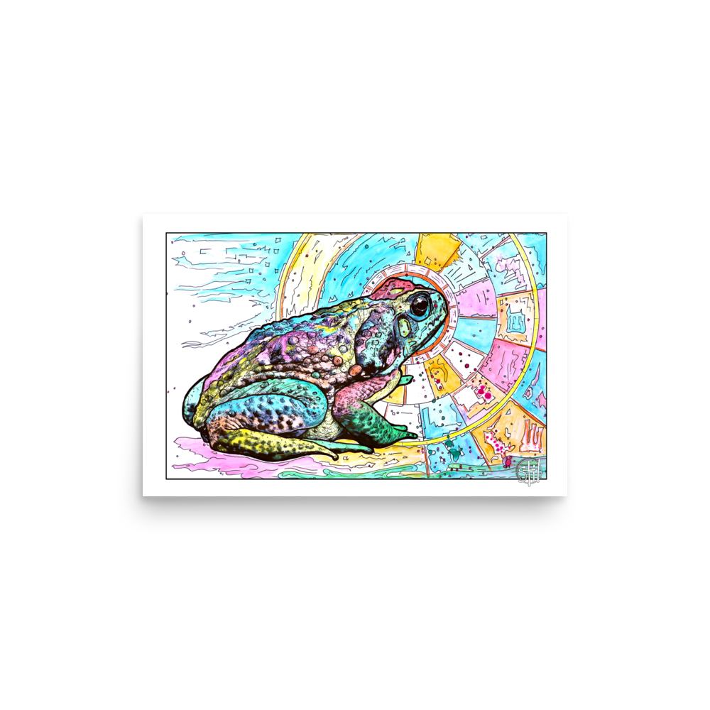 Art Print - Toad Trippin'