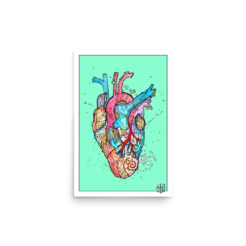 Art Print - Anatomical Heart