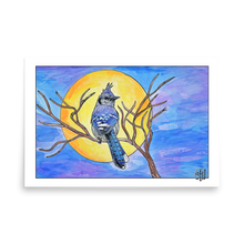 Load image into Gallery viewer, Art Print - Blue Jay Moon
