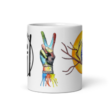 Load image into Gallery viewer, Coffee Mug - Blue Jay Peace
