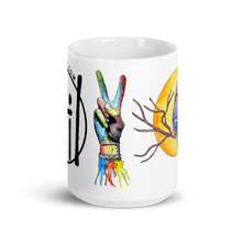 Load image into Gallery viewer, Coffee Mug - Blue Jay Peace
