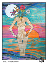 Load image into Gallery viewer, Art Print - Growth - The Divine Feminine
