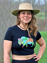 Load image into Gallery viewer, Women&#39;s Organic Crop Top - Tatanka
