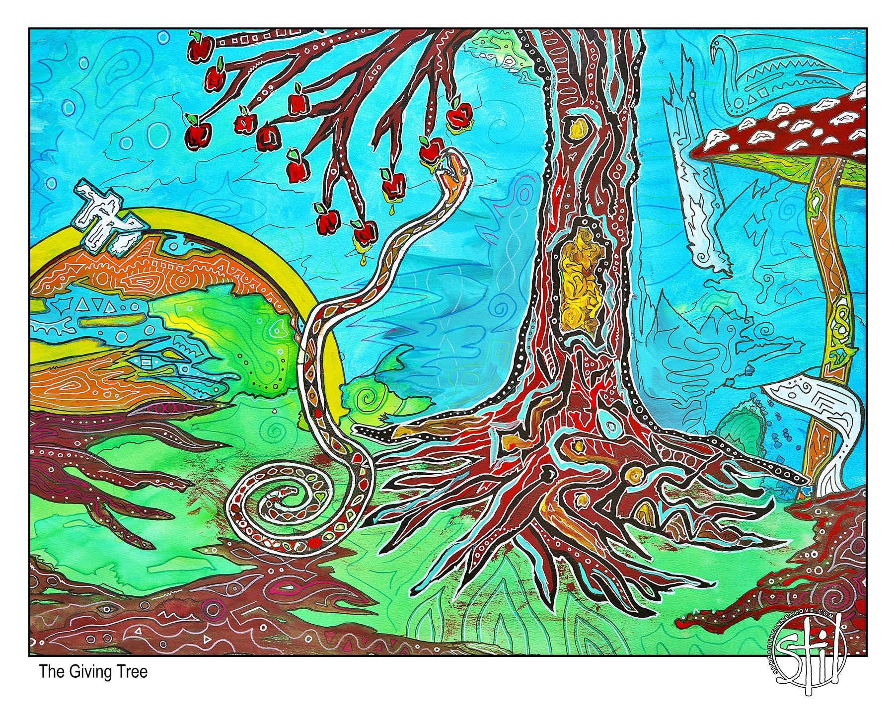 Giv Tree All The Giving Tree Illustrations